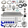 Universal Turbo Kit With WastegateIntercooler Piping BOV