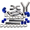 3 76mm Aluminum Universal Intercooler Turbo Piping Pipe kit