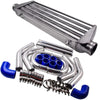 Universal Pipe Kit Front Mount Intercooler 27x7x2.5 Core Tube fin