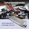 Universal Pipe Kit Front Mount Intercooler 27x7x2.5 Core Tube fin